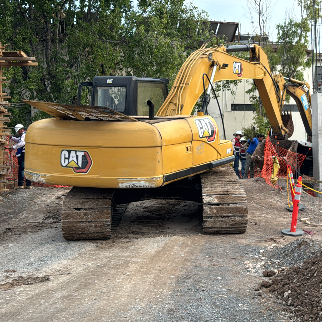 renta de excavadora