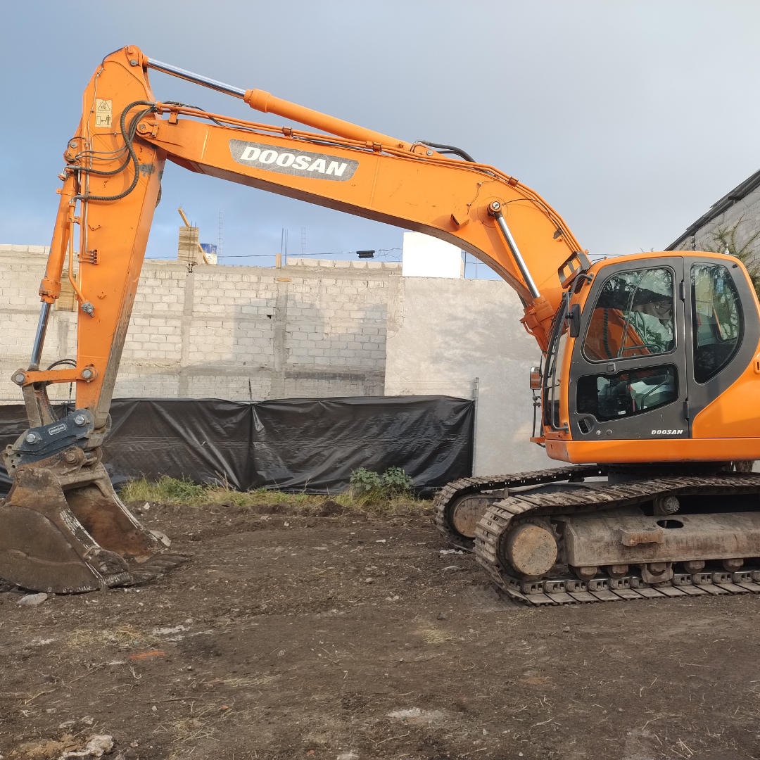renta de excavadora