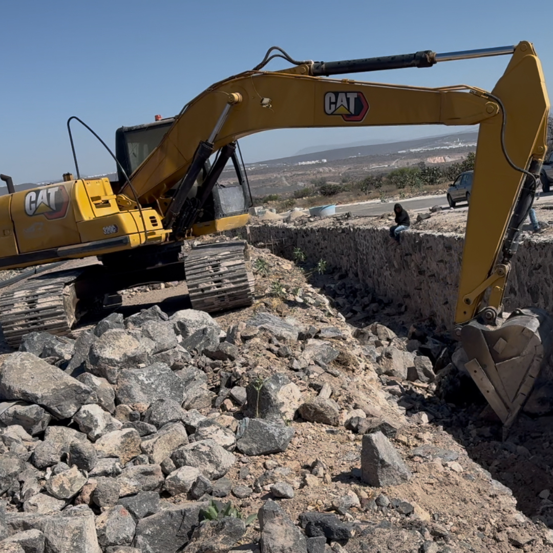 renta de excavadora